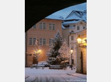 Praga w zimie - Kampa