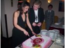 Tort z logo firmy